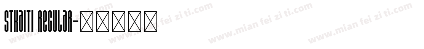 STKaiti Regular字体转换